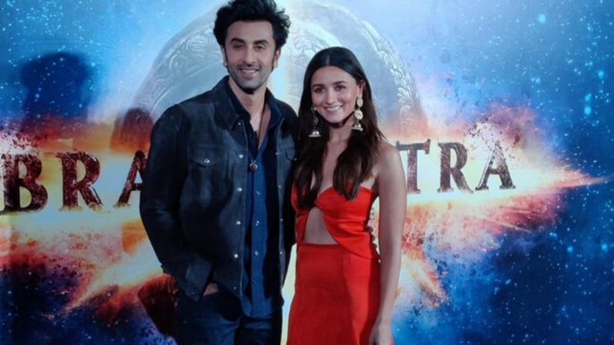 Alia Bhatt and Ranbir Kapoor launch Brahmastra motion poster together. All B-town updates