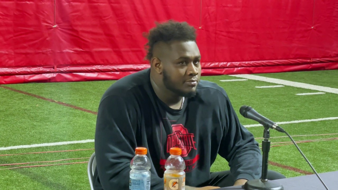 Ohio State Offensive Tackle Dawand Jones Previews Rose Bowl