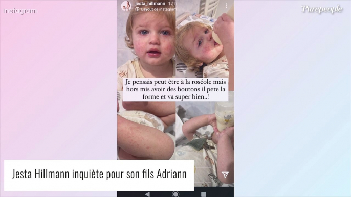 Jesta Hillmann inquiète pour Adriann : appel à l'aide et photos de son fils malade