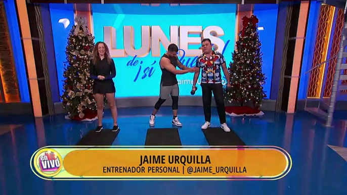 Lunes De ¡Sí Puedo! Jaime Urquilla Nos Avisa Como Mantenernos En Forma Durante Las Fiestas Navideñas