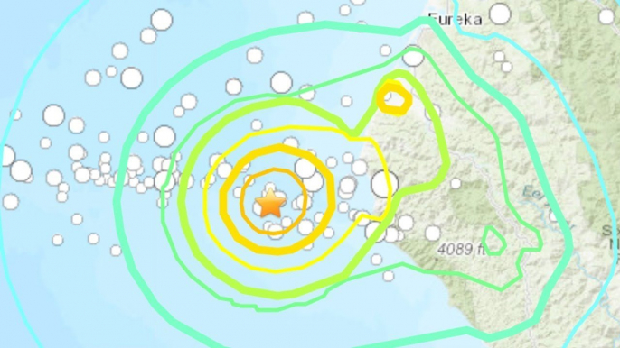 Magnitude 6 2 earthquake strikes off Northern California coast USGS