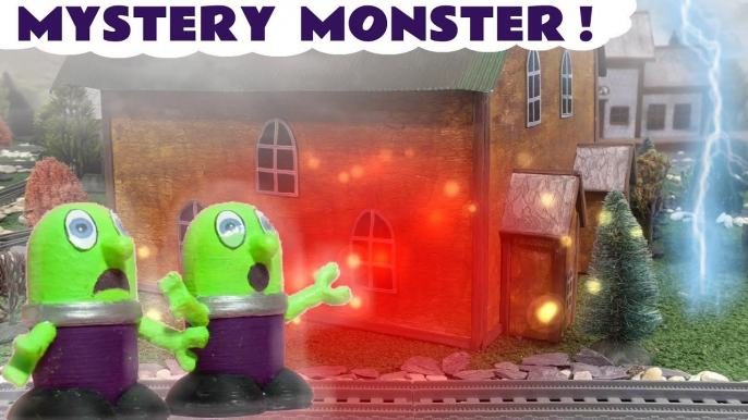 Funlings Toys Mystery Monster Spooky Adventure Story in this Stop Motion Toys Family Friendly Full Episode English Toy Story Video for Kids by Kid Friendly Family Channel Toy Trains 4U