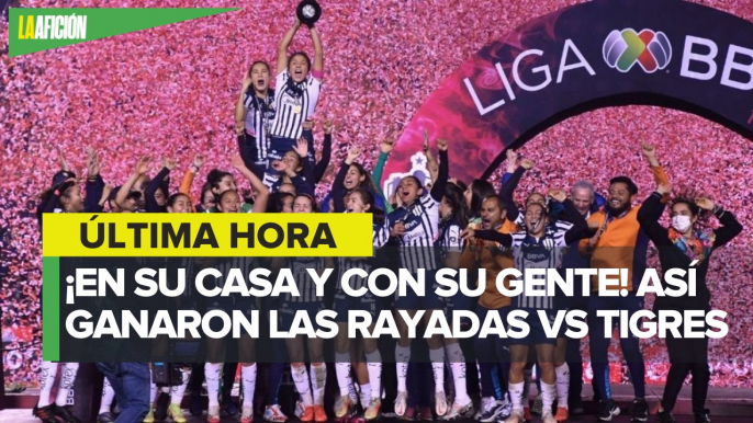 Rayadas se coronan campeonas de la Liga MX Femenil tras derrotar a Tigres en penales