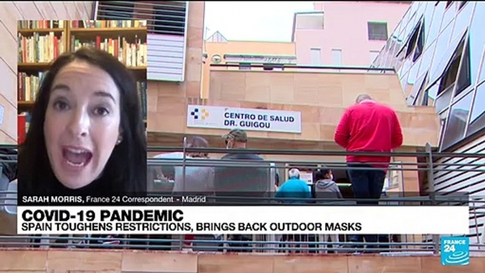 Coronavirus pandemic: Spain toughens restrictions, brings back outdoor masks