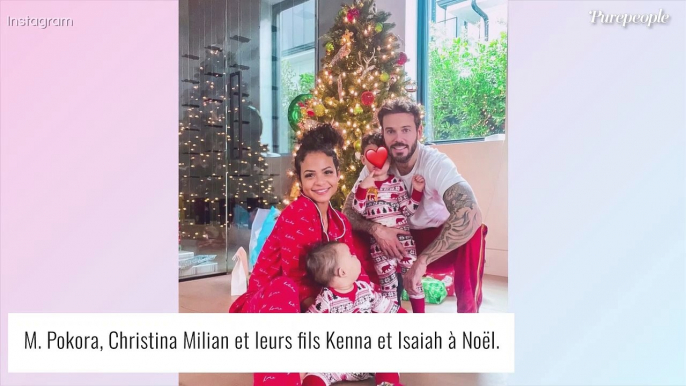 M. Pokora et Christina Milian : Noël câlin à Los Angeles avec leurs fils Kenna et Isaiah, mais sans Violet