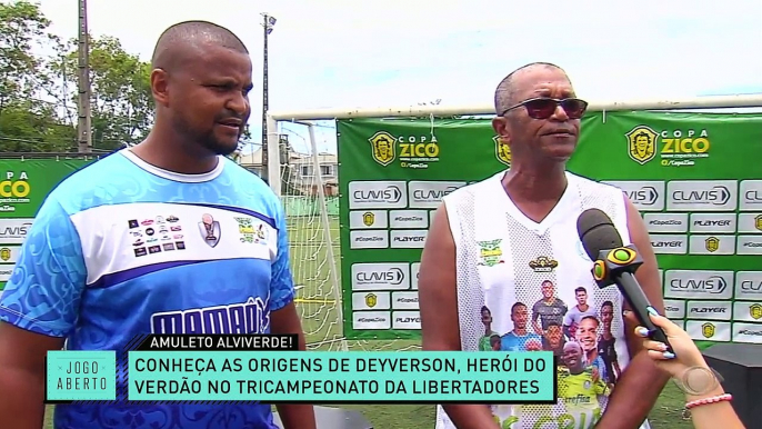 Deyverson, autor do gol do título da Libertadores do Palmeiras contra o Flamengo, veio do Rio de Janeiro! Agora se liga no projeto que o pai do atacante faz e revela craques para o futebol!#JogoAberto