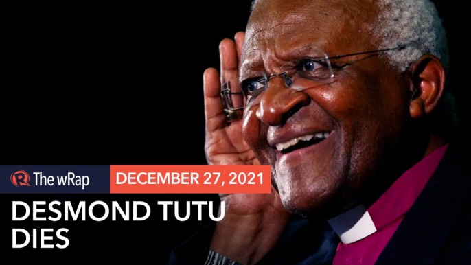 South African anti-apartheid campaigner Archbishop Tutu dies aged 90