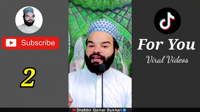 15 Islamic Stories __ Very Emotional Waqiat __ Shabbir Qamar Bukhari Latest Tik Tok Videos 2021