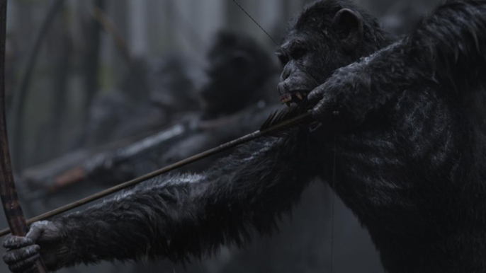 La Planète des Singes - Suprématie : hommes vs. singes, la guerre est déclarée dans la première bande-annonce (VOST)