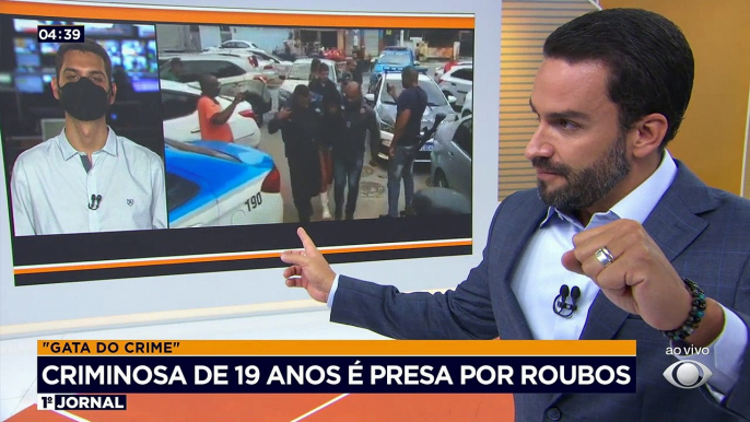 Uma jovem de 19 anos, que usava a beleza para atrair e roubar as vítimas, foi presa no Rio de Janeiro. No momento da prisão, ela tentou fugir, pulou o muro e quebrou as duas pernas.