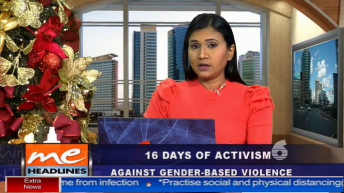 06 - 16 Days of Activism against Gender Based Violence : 25th November 2021