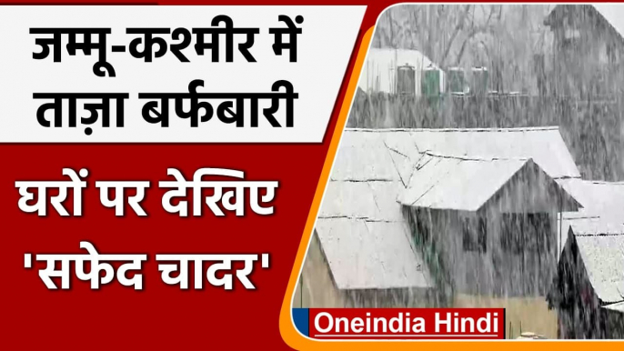 Jammu Kashmir Snowfall: Srinagar में Heavy Snowfall, ट्रैफिक जाम, देखें वीडियो | वनइंडिया हिंदी