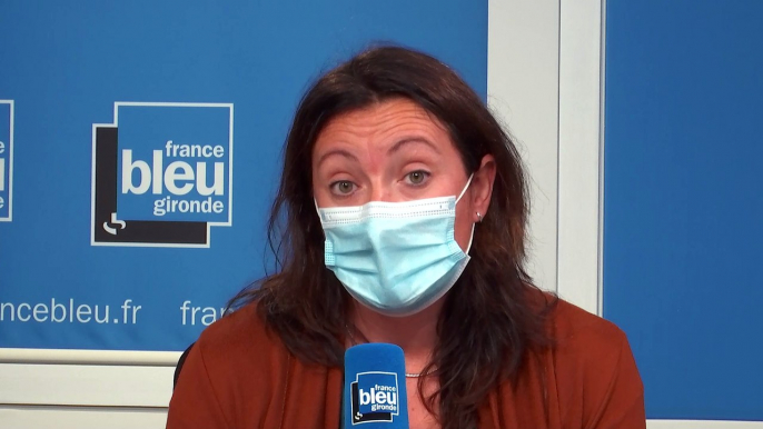 Samantha Fitte, co-secrétaire départementale du syndicat SNUipp-FSU en Gironde, invitée de France Bleu Gironde