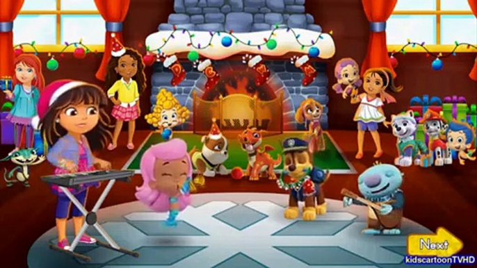 Nick Jr Holiday Party Game With Dora The Explorer, Bubble Guppies, Wallykazam!, & Paw Patr