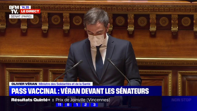 Olivier Véran sur le Covid-19: "J'ai parlé de raz-de-marée, le terme me semble à la hauteur du nombre de contamination"