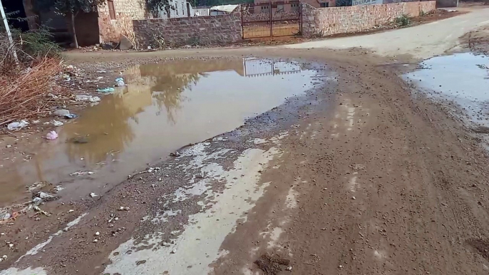 Where have the roads of Nagaur city gone...