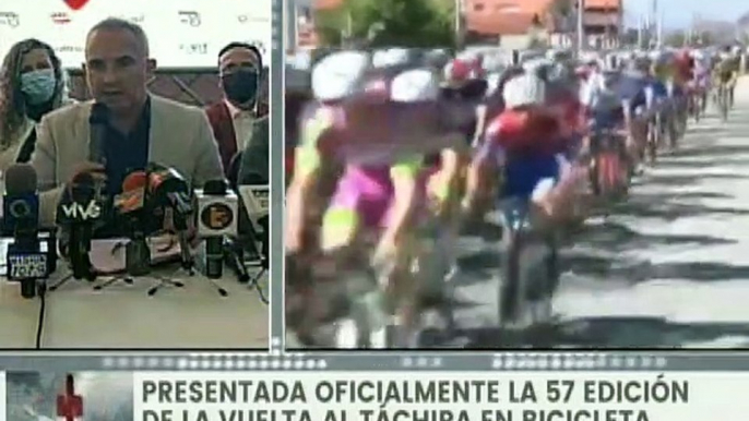 Edición 57° de "La Vuelta al Táchira" se correrá bajo los más estrictos controles de bioseguridad