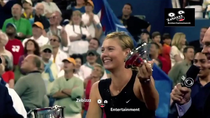 Maria Sharapova funny moment