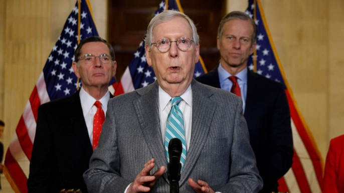 Mitch McConnell Calls Biden's Voting Rights 'Rant' 'Incoherent, Incorrect'