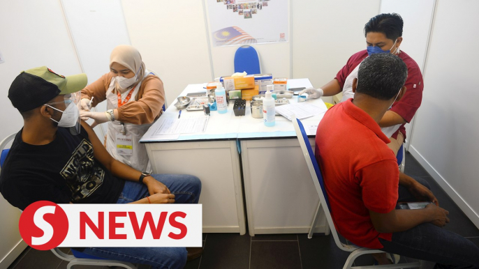 Smooth operation at Axiata Arena vaccination centre as the PPV is back in action for booster shots