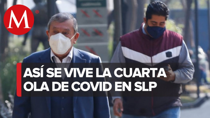 Reportan mil 893 contagios diarios en San Luis Potosí