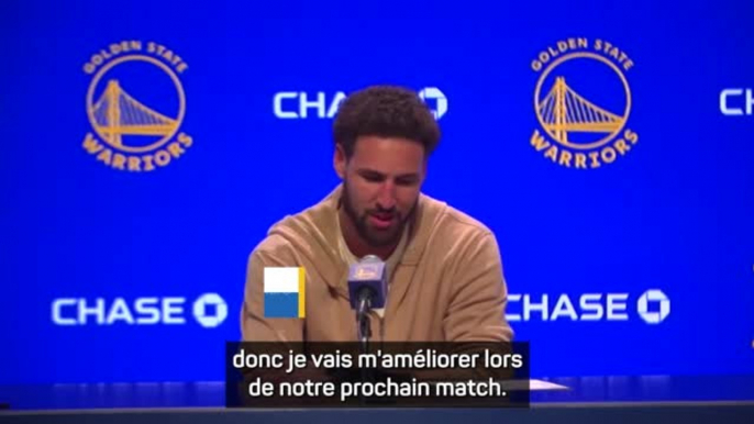 Warriors - Thompson "heureux" de pouvoir enchaîner les matches