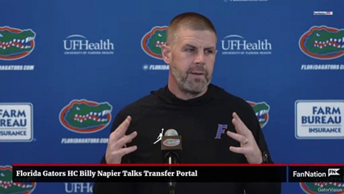 Florida Gators HC Billy Napier Talks Transfer Portal