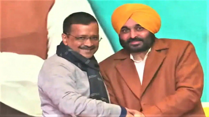 AAP Punjab CM face declared,politics on UP's corrupt leaders