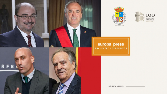 Encuentro Deportivo Europa Press "Federación Aragonesa de Fútbol. Cien Años de Fútbol"