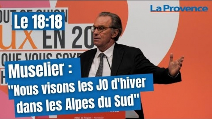 Renaud Muselier annonce vouloir accueillir les JO d'hiver 2034 ou 2038 "dans les Alpes du Sud"