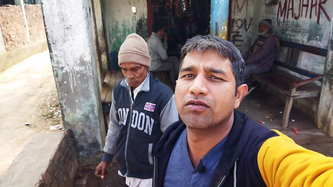 Raju s vlogs my first video india village chai hotel  lucknow gonda blogger