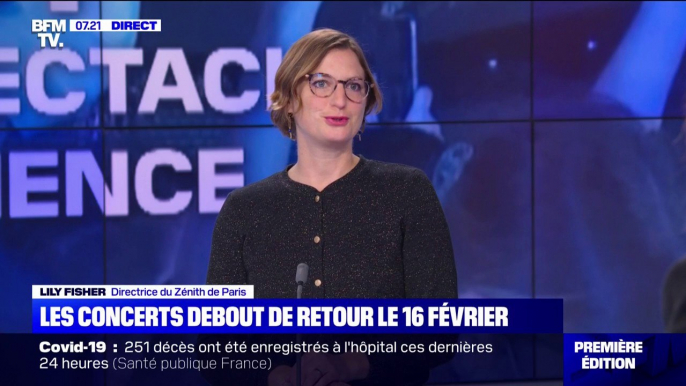 "On nous a remis une lumière au bout du tunnel": la directrice du Zénith de Paris réagit à la fin des jauges prévue le 2 février