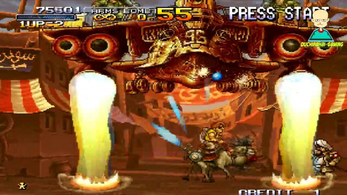 METAL SLUG 2 Funny Gaming -2 Boss Killed "ALL SECRETS" Speed RuN | Gaming with Duchirbhai-Gaming | Gaming