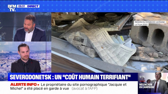 Alexander Query, journaliste du Kyiv independent: "C'est inacceptable de voir un état en agresser un autre et cette colère m'anime dans mon métier de journaliste là-bas"