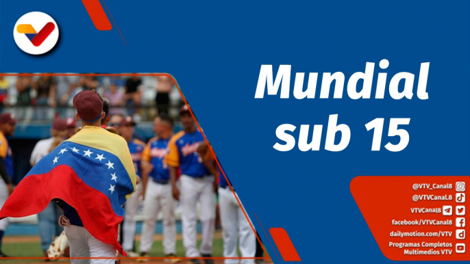 Deportes VTV | Béisbol | Venezuela derrota a Colombia y clasifica al Mundial sub-15 de México