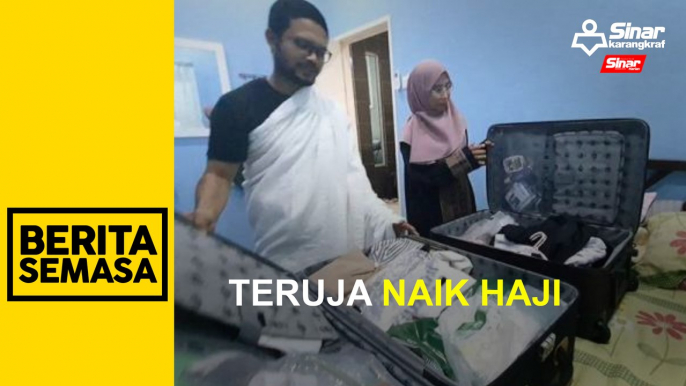 Pasangan muda teruja dipilih tunai haji tahun ini