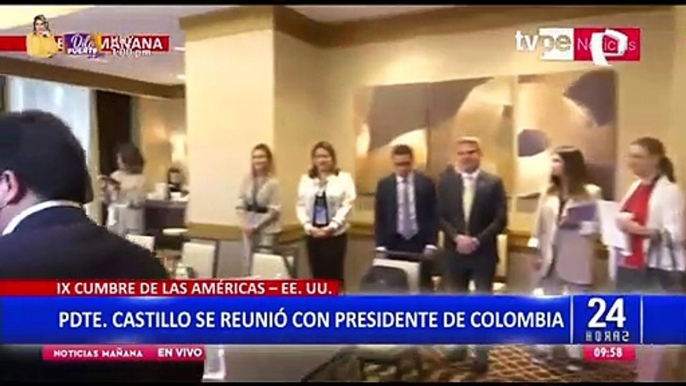 Cumbre de las Américas: presidente Castillo inicia ronda de actividades en Estados Unidos