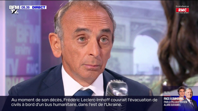 Éric Zemmour veut proposer une loi pour l'interdiction des associations "LGBT, féministes, antiracistes" dans les écoles publiques