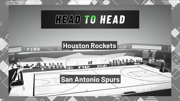 San Antonio Spurs vs Houston Rockets: Moneyline