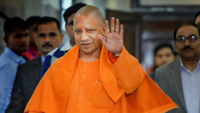 UP's CM Yogi campaigns in Gorakhpur, meets Sikh community