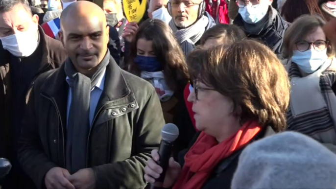 "Il n'est pas le bienvenu à Lille !": Martine Aubry, maire socialiste de Lille, manifeste contre la venue d'Éric Zemmour dans la ville ce samedi