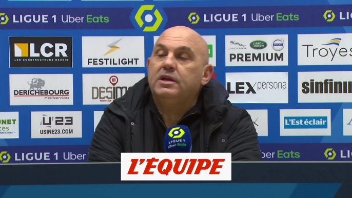 Antonetti tacle les Troyens - Foot - L1 - Metz