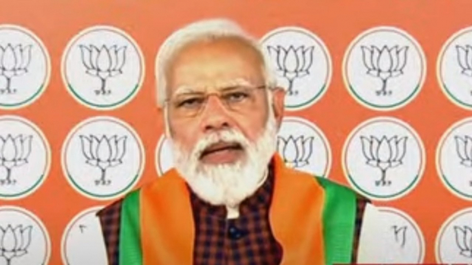 PM Modi virtually addresses Bijnor rally, hits SP