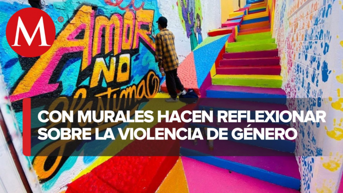 Crean museos callejeros contra la violencia de género en el Estado de México