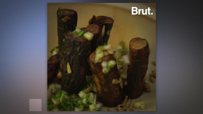 Sustainable recipe: salsify with pear brunoise