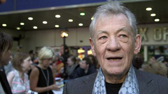 Mr. Holmes MiniBite Sir Ian McKellen at Mr Holmes Premiere on Gandalf