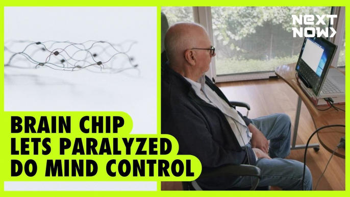 Brain chip lets paralyzed do mind control | NEXT NOW