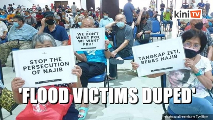 NGOs responds to allegations of flood victims being duped to pro-Najib event