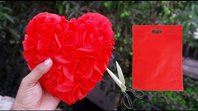Shopping Bag Recycled Idea-Love Crafts-Handmade Craft