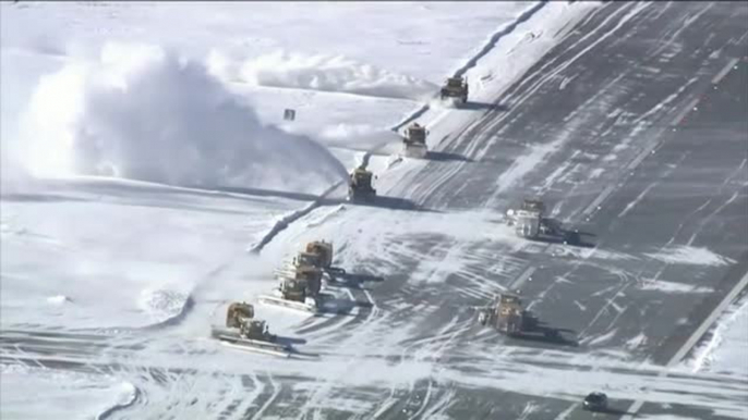 1.400 vuelos cancelados en noreste de Estados Unidos por una fuerte tormenta de nieve